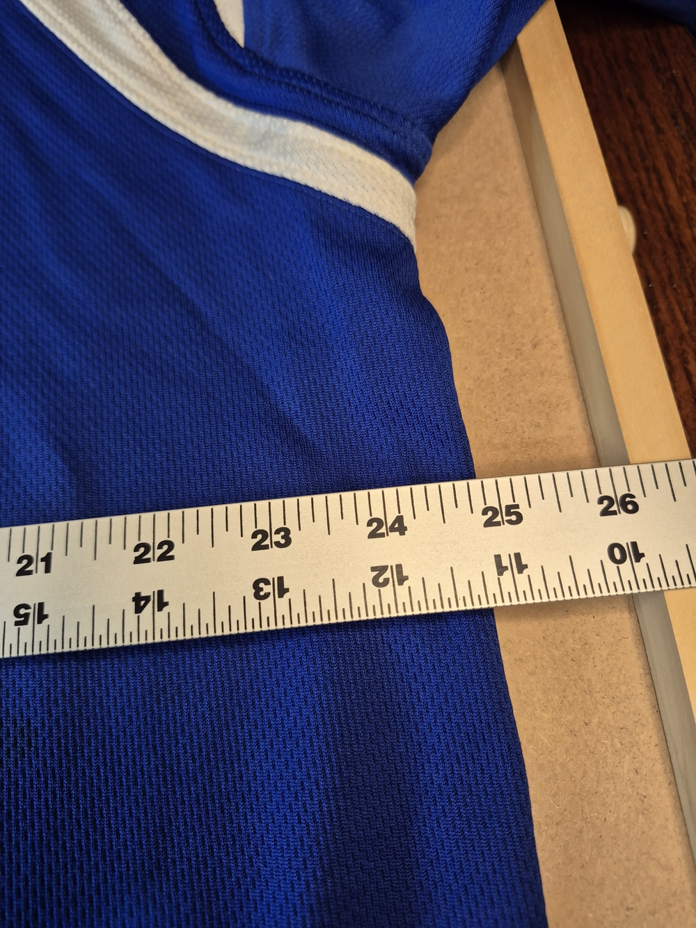 Russell Athletic Royal Blue Polo with White Accents - Picture 5 of 8